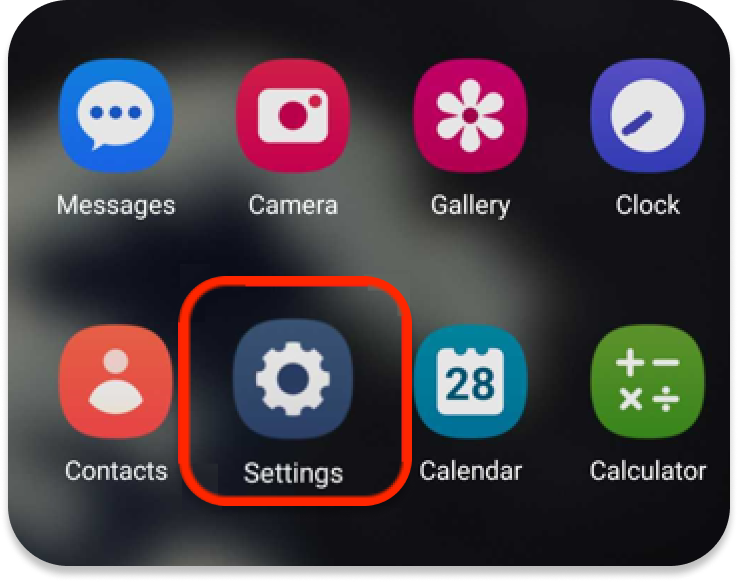 Step 1: Open Settings app